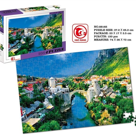 Puzzle (bridge ) 300 pieces