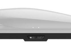 Автобокс на крышу LUX IRBIS 175 (450 литров) серый глянцевый