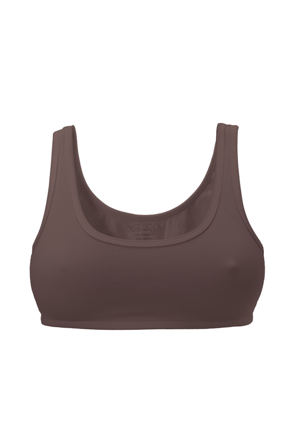 Топ мягкий на бретелях PEACH