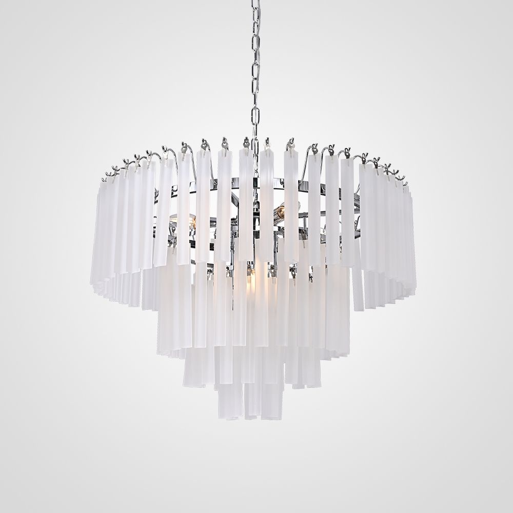 Подвесная Люстра Eich Chandelier Nova 9 D65 Nickel By Imperiumloft
