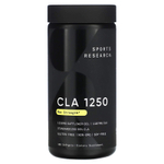 Sports Research, CLA 1250, максимальная эффективность, 1250 мг, 180 мягких таблеток