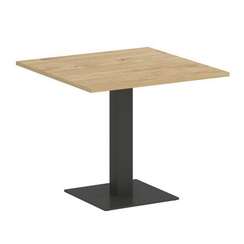 Onix Direct Стол квадратный O.SPRG-2 Тиквуд Светлый/Металл Антрацит 900*900*750