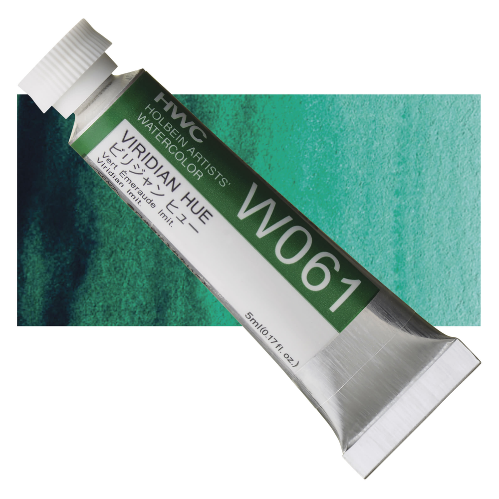 Акварель Holbein 5 мл. 061 [A] Viridian Hue