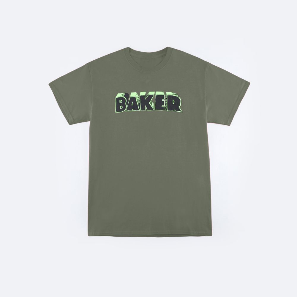 Футболка Baker Bold Tee (military green)