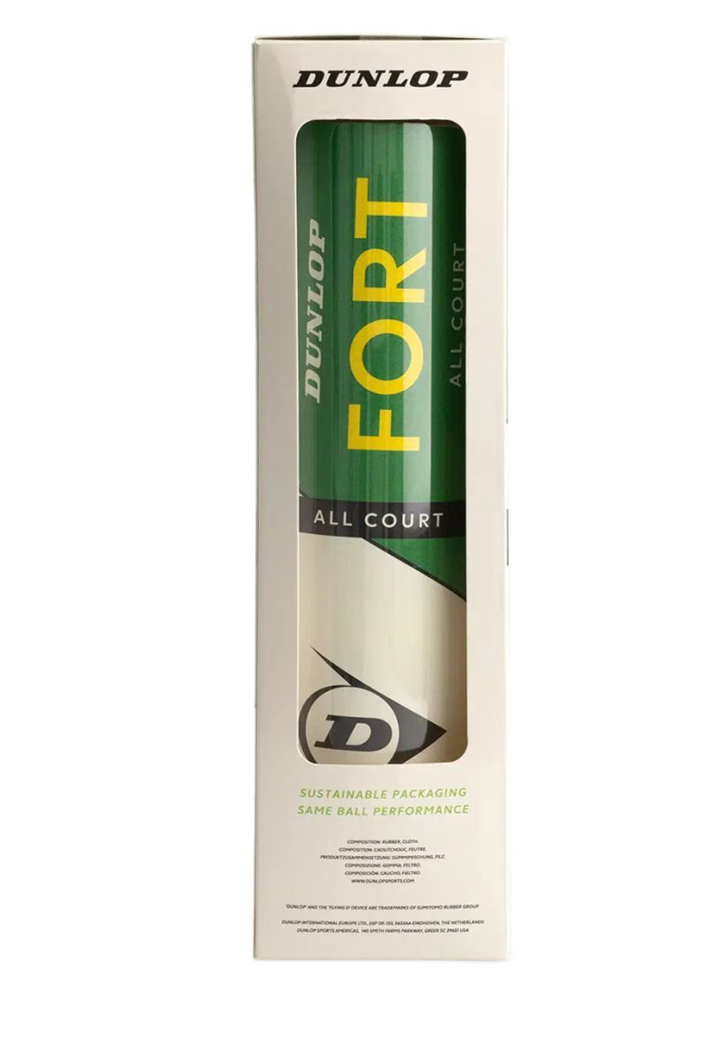 Теннисные мячи Dunlop Fort All Court Специальное предложение 2 x 4B