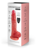 Телесный вибратор-реалистик с имитацией семяизвержения - 26 см. (Цвет: телесный)