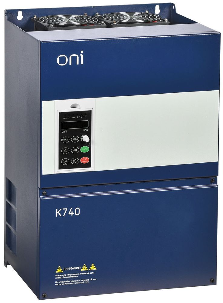 Преобразователь частоты K740 380В 3Ф 45-55кВт 90-110А Энкодер ONI