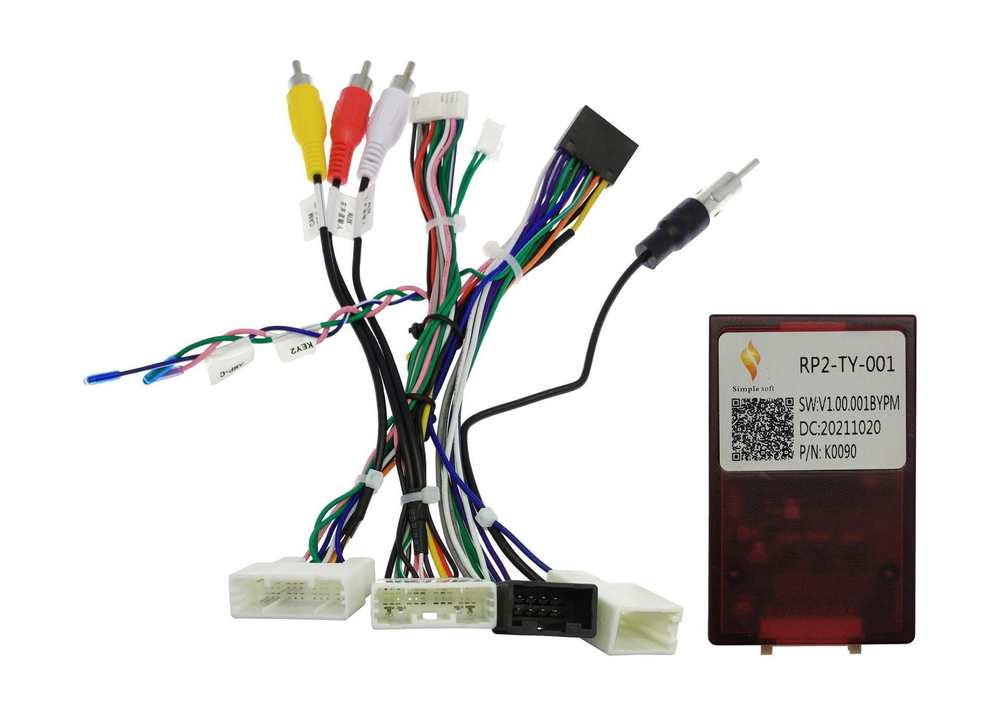 Магнитола Toyota Land Cruiser Prado 150 2017-2023 (рамка 10) - Teyes CC3-2K-360 монитор 13" 2K QLED на Android 10, 6Гб+128Гб, CarPlay, 4G SIM-слот, 4 камеры в комплекте