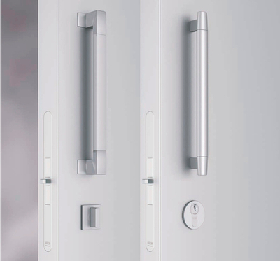 Замок Магнитный для межкомнатных дверей Touch, комплект WC с л/п и ответной частью