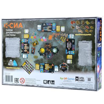 Настольная игра Ксиа. Тайны дрейфующей системы