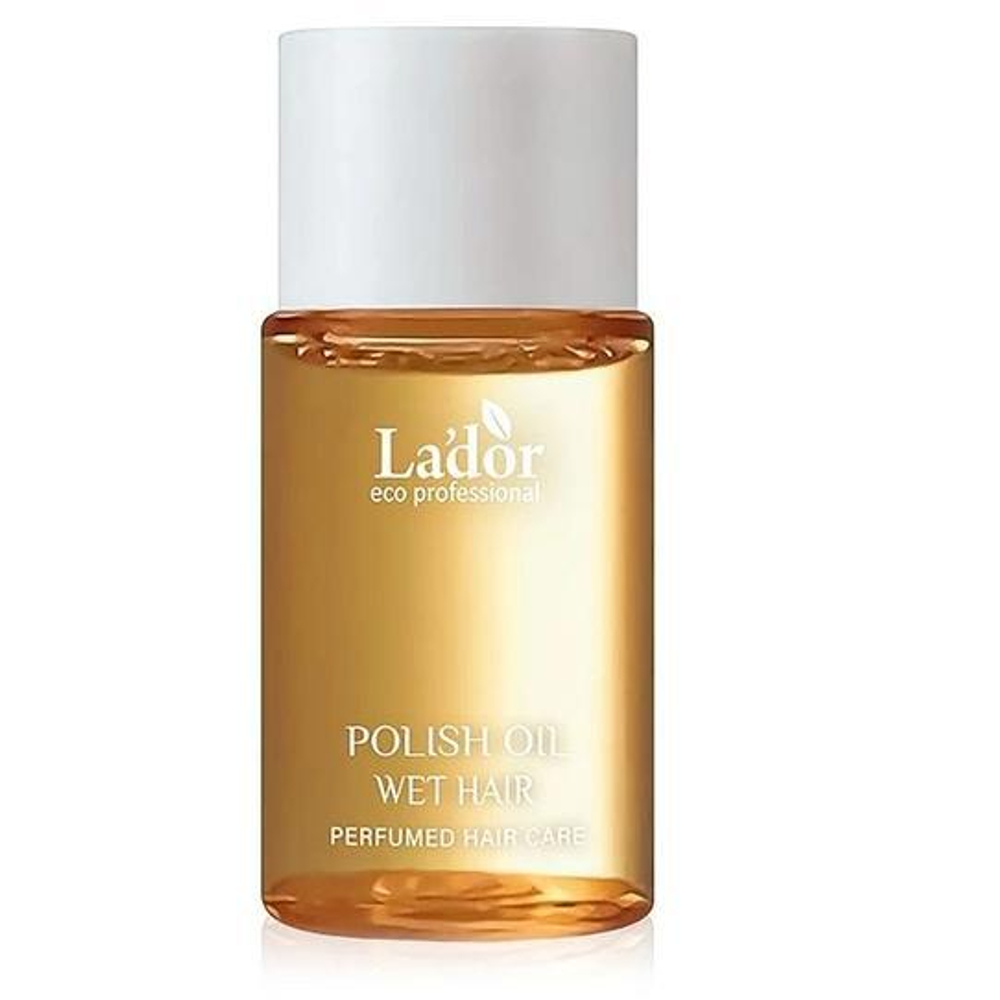 Масло парфюмированное для гладкости волос с абрикосом La'dor Polish Oil Apricot, 10 мл