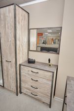 Коллекция Клео Комод Дуб Юкон/Ателье темное (Набор)