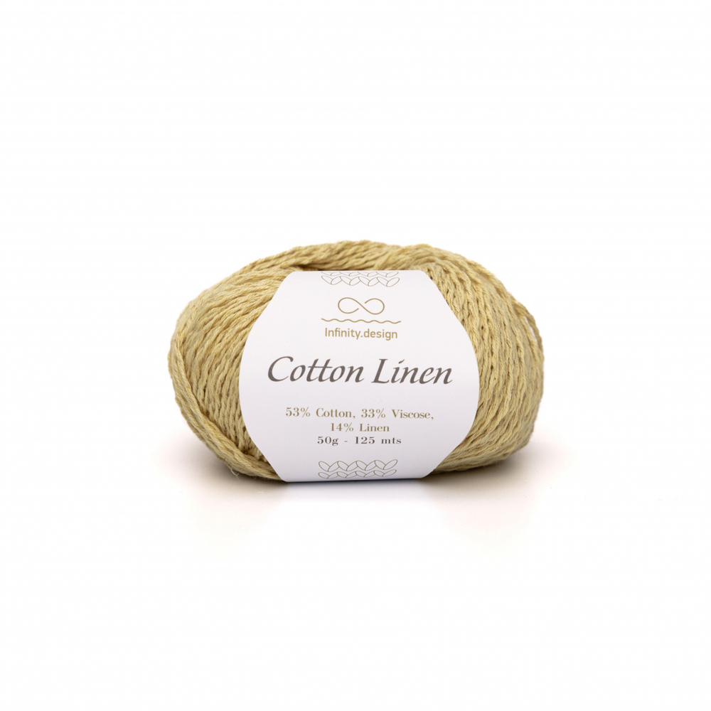 Infinity Design Cotton Linen (2124/Кукурузный желтый)