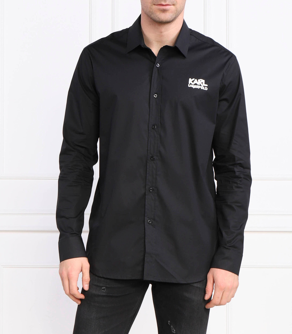 рубашка casual Karl Lagerfeld - черный(605980 531600)