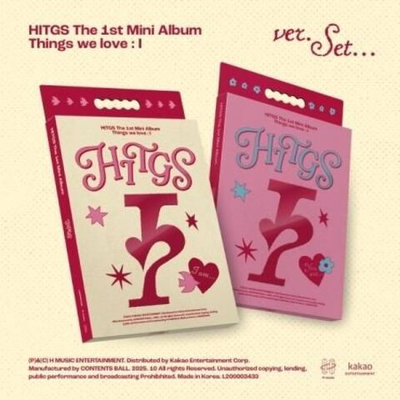 Альбом HITGS - THINGS WE LOVE : I THE 1ST MINI ALBUM RANDOM Version
