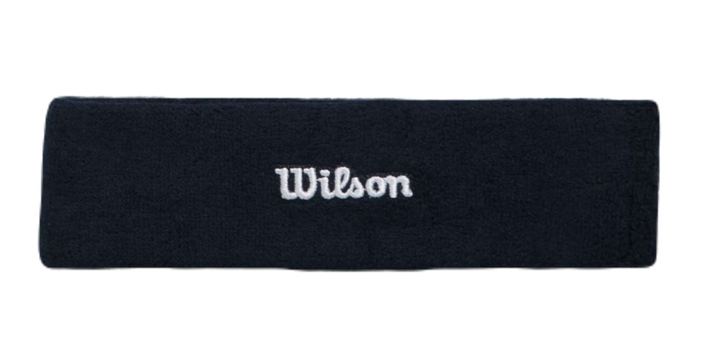 Повязка на голову теннисная Wilson Headband - черный