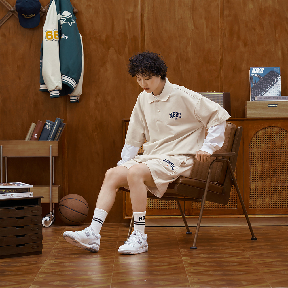 Кроссовки New Balance Nb 550 Bb (Женская размерная сетка)