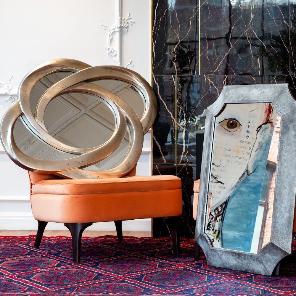 Настенное зеркало Вуаля Объект мечты