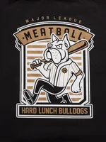 Футболка Hardlunch оверсайз Meatball черная
