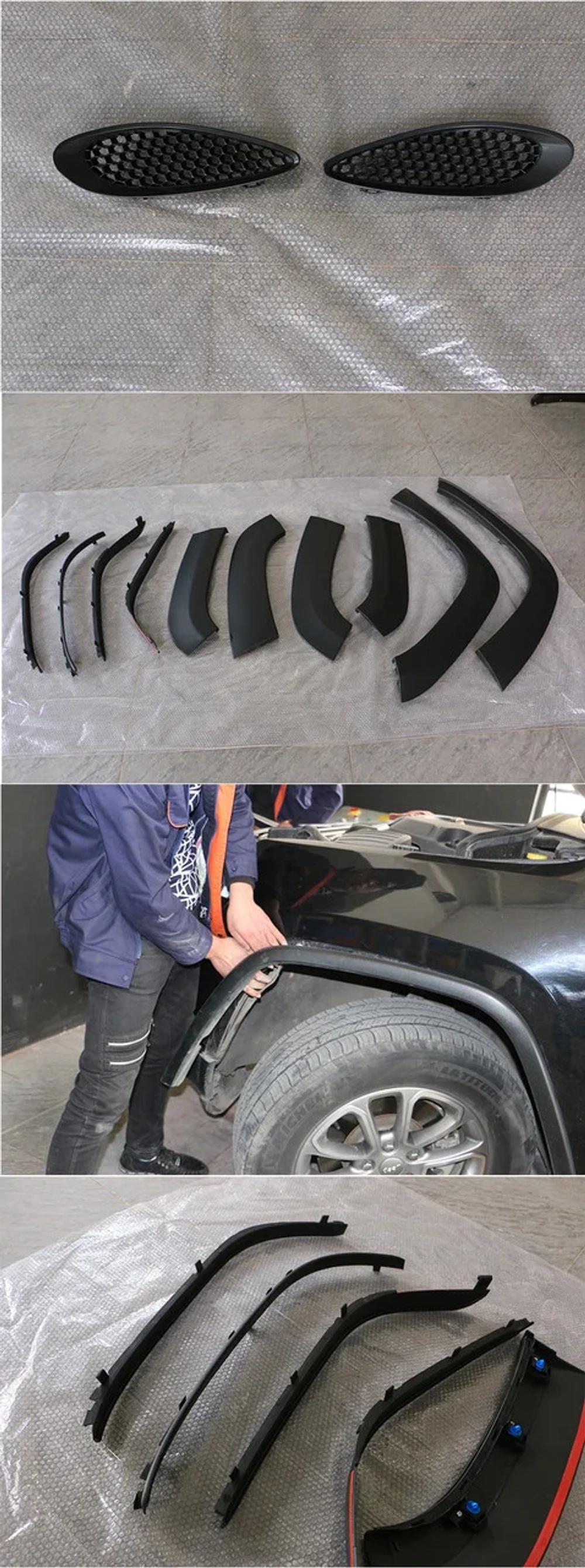 Обвес SRT 8 для Jeep Grand Cherokee 2014+ Джип Чероки