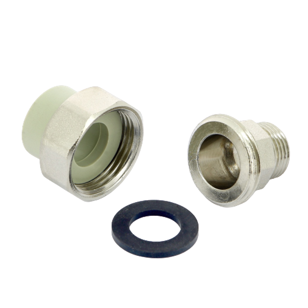 Муфта комбинированная разъемная (Американка) FV-Plast 25x3/4" наружная резьба
