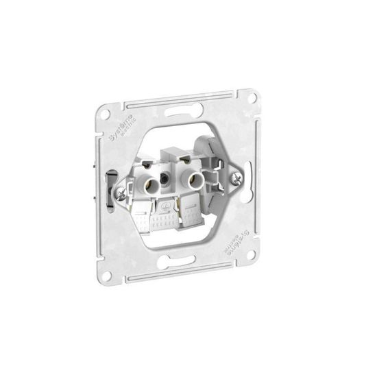 Розетка AtlasDesign 16А без заземл. без шторок быстрозажим. клем. механизм бел. SE ATN000141S