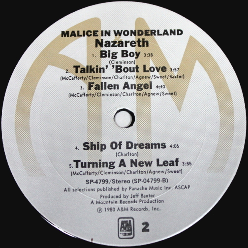 Nazareth / Malice In Wonderland (LP)