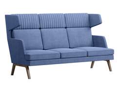 Трехместный диван высокий Taylor TR.H-03 ткань Romeo 11