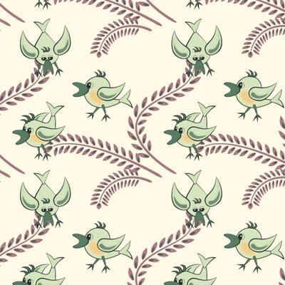 Злые птички и колоски