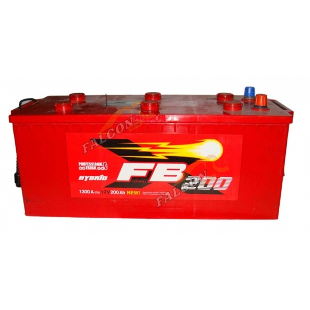 Аккумулятор 6СТ-200 А./ч., обр.п., R+, FB (конус)