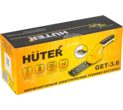 Аккумуляторный триммер-кусторез Huter GET-3,6