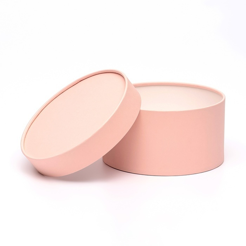 Коробка, круглая "Розовый персик" 18 х 10 см