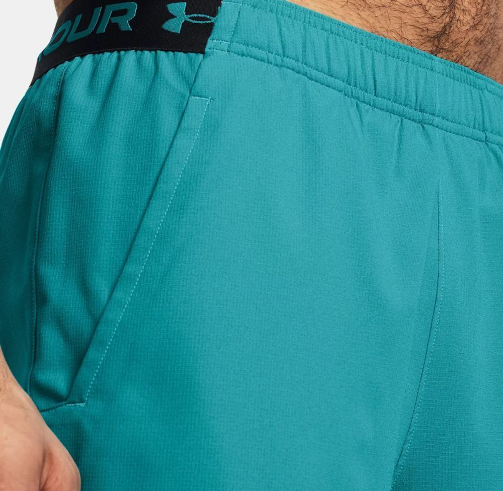 Мужские теннисные шорты Under Armour Vanish Woven 2-in-1 Shorts - circuit teal/black