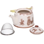 Чайник заварочный керамический 400мл с ситом «Японские мотивы»