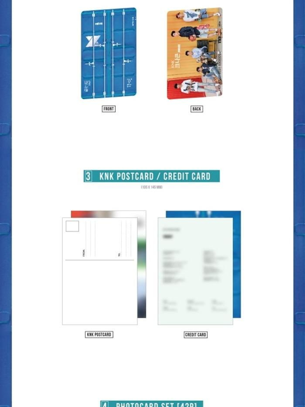 Альбом KNK - AWAKE 1st Mini Album KIHNO CARD