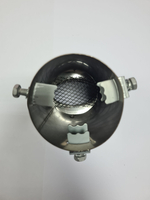 Насадка на глушитель универсальная тёмного цвета тюнинг