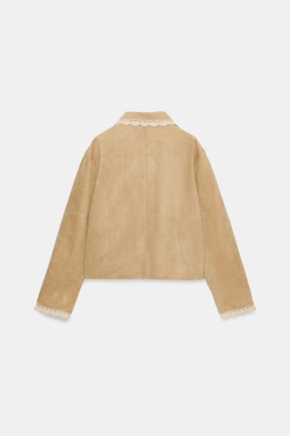 Искусственная замша куртка - ZARA