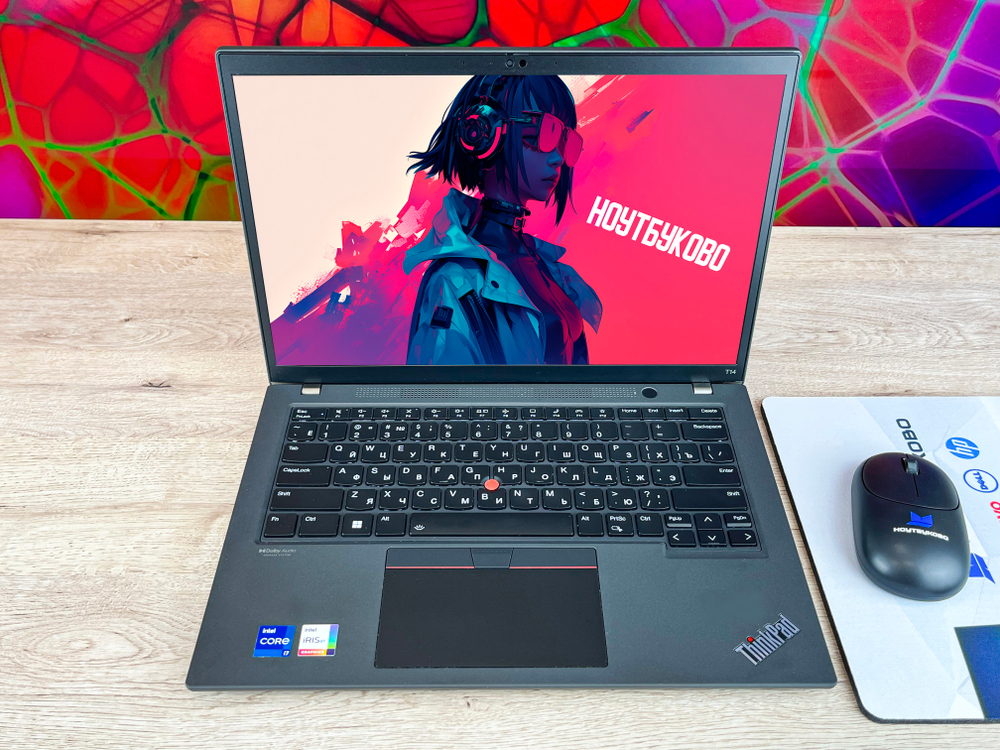 Ноутбук Lenovo ThinkPad T14 Gen3, 14" 2.2K IPS, i7-1265U, Win10 Pro
