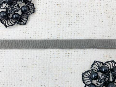 Лента для вешалок, ш. 1 см, серо-бежевый