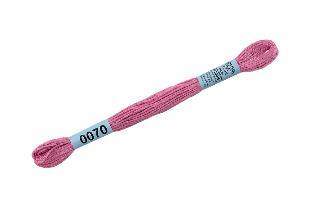 Мулине "Gamma" , 100% хлопок, 8 м, №0070