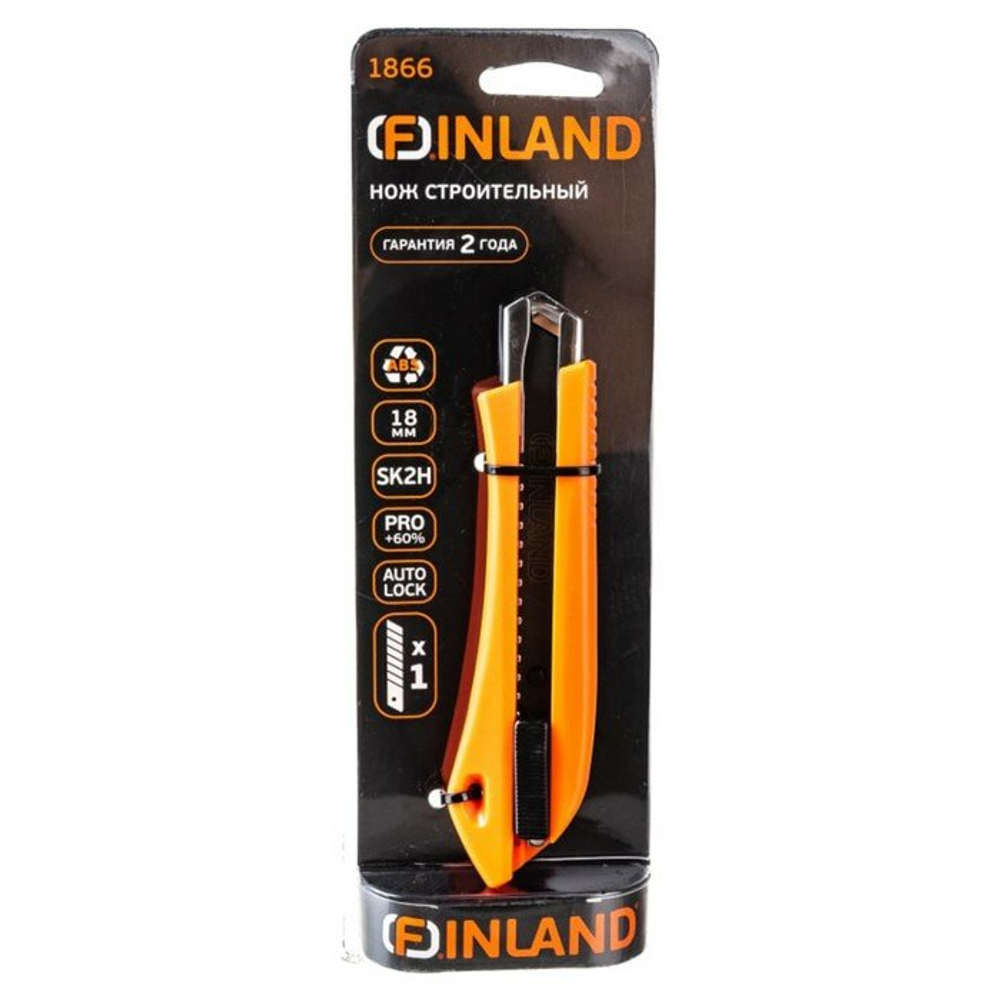 Нож строительный FINLAND 18мм (1866)