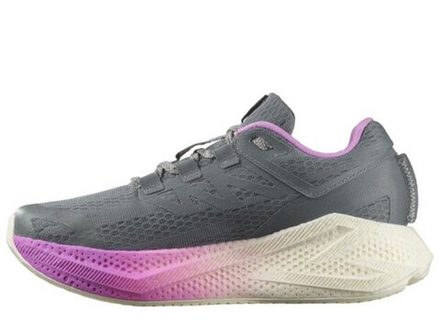 Кроссовки для бега женские Salomon Aero Glide 3 Серо-Фиолетовые