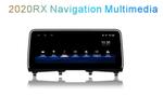 Магнитола для Lexus RX300, RX350, RX450h 2019-2022 AL20 (коричневый, без 360) - Carsys LRX2020-M-BL 12.3" IPS монитор на Android 10, Быстрая, CarPlay, 4G SIM-слот