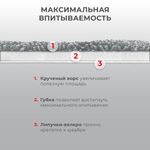 Швабра с распылителем UltraSpray Z, 2 насадки из микрофибры с плоским ворсом, скребок, LAIMA, 609145