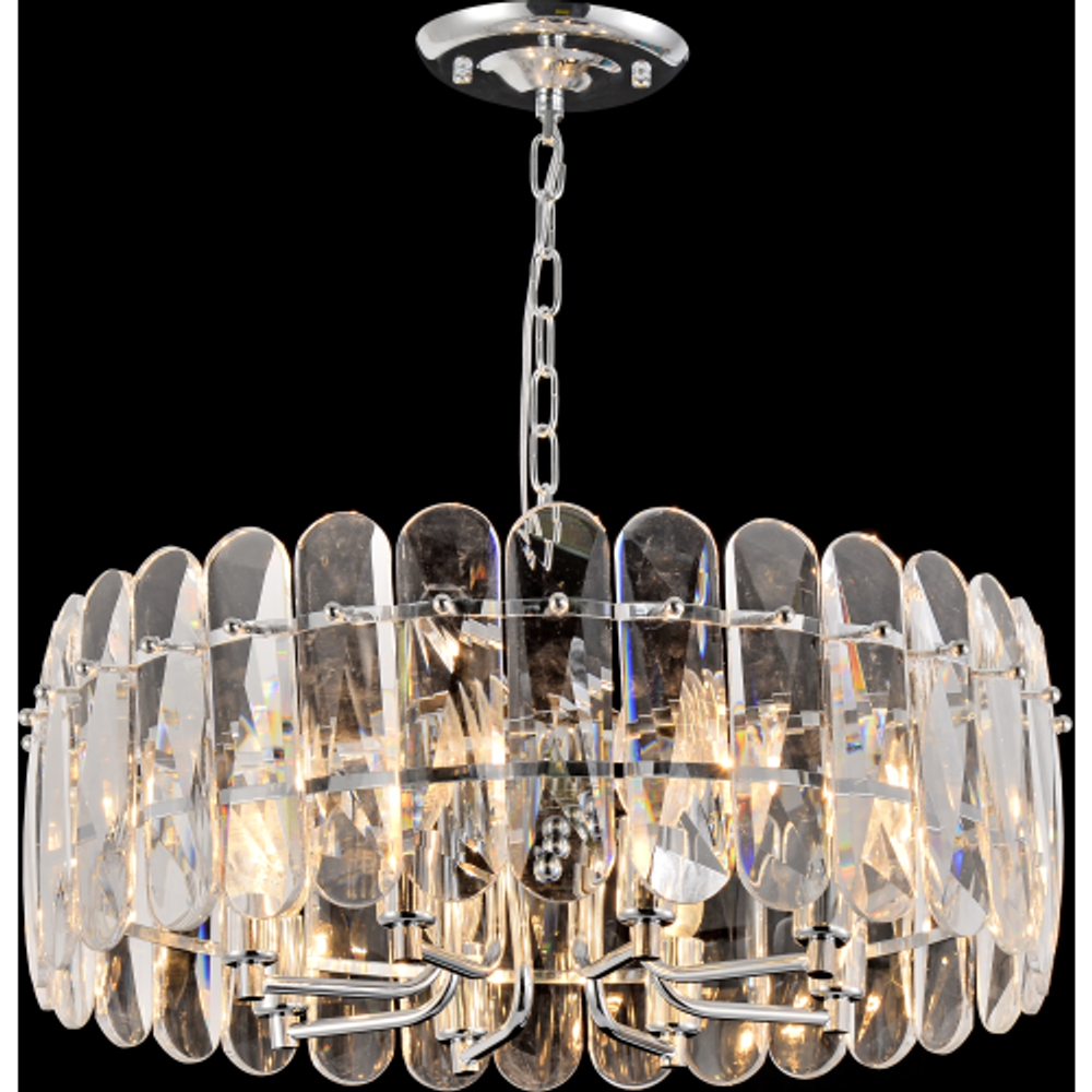 Люстра Rivoli   1045-308 8 х Е14 40 Вт хрусталь