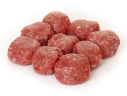 Фрикадельки из мраморной говядины №1.1 (+соль), 300г, ВУ, ROSSO, зам