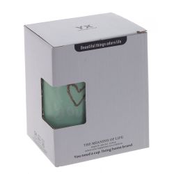 GAEM Кружка с крышкой и ложкой, 400 мл, L11 W8 H12,5 см, 4в.