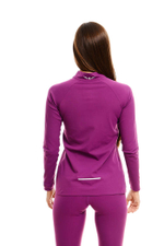 ЛОНГСЛИВ С МЕМБРАННОЙ ВСТАВКОЙ ЖЕНСКИЙ | AMARANTH