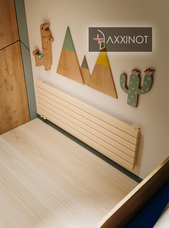 Axxinot Adero Z 2500 - горизонтальный трубчатый радиатор шириной 2500 мм