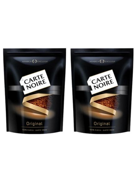 Кофе растворимый Carte Noire Original, пакет 150 г 2 шт